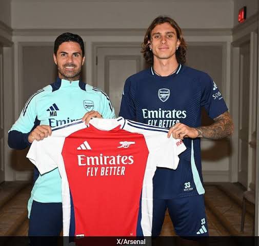 Calafiori to Arsenal 