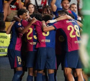 Barcelona thrash young boys