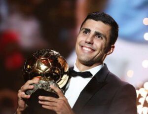 Rodri wins 2024 Ballon D'Or