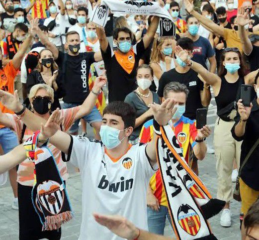 Valencia fans anger