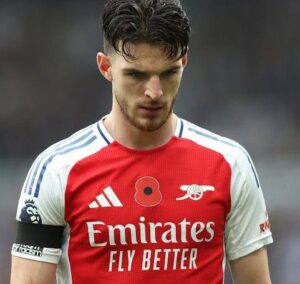 Arteta update on Declan Rice Injury