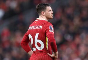 Andy Robertson will available fpr Liverpool Tottenham clash