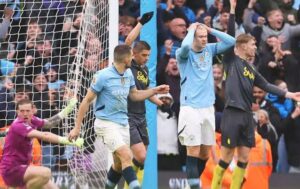 Haaland miss against Everton as Guardiola men struggling continue