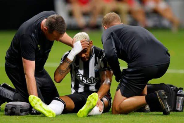 Joelinton injury scared as Newcastle will face Arsenal 