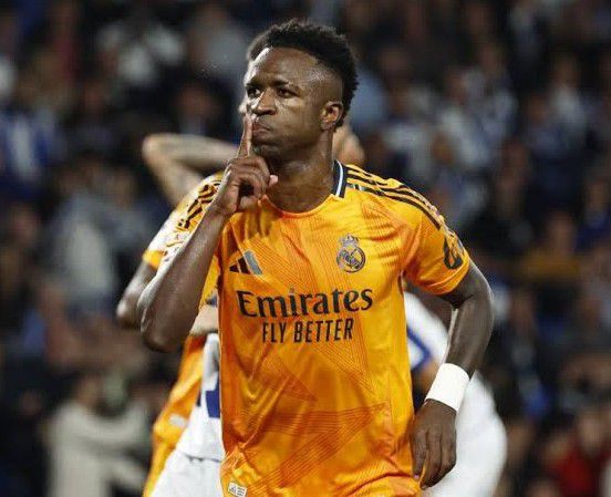 Vinicius jr outstanding performance in Madrid victory over Manchester City